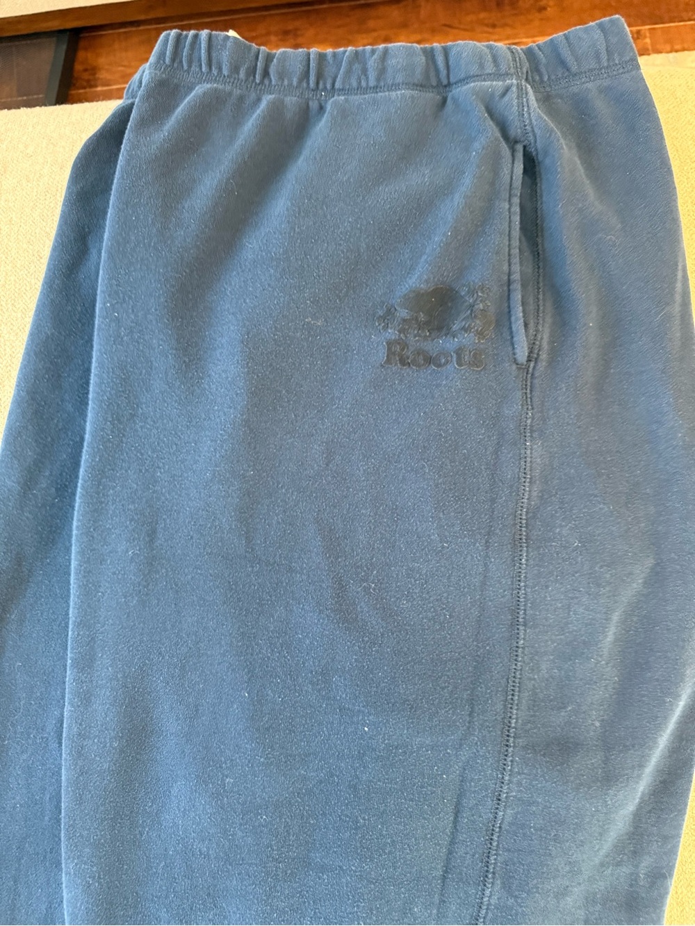 Navy Blue Roots Sweatpants